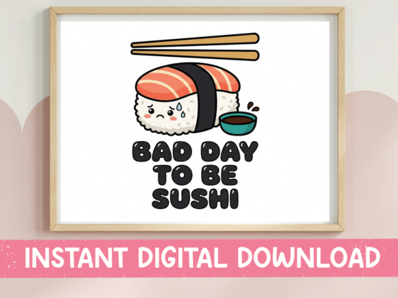 Bad Day to Be Sushi: A Design That Serves Up Instant Personality