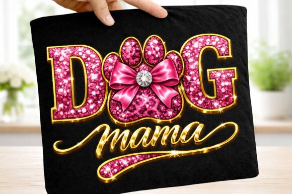 Celebrate Dog Moms: The Pink Rhinestone Mother's Day Design