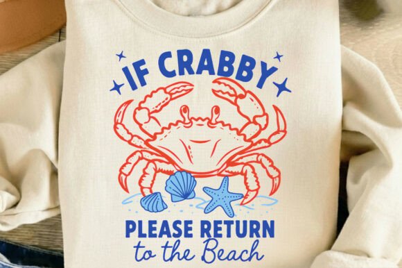 Funny Beach Crab Summer Vacation PNG: Unleash Coastal Charm