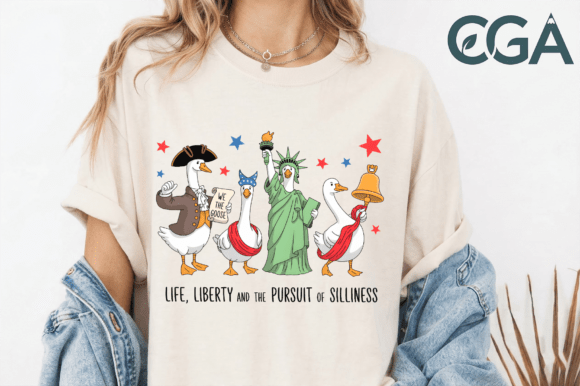 Patriotic Goose Pursuit of Silliness PNG: A Guide to Humorous Branding