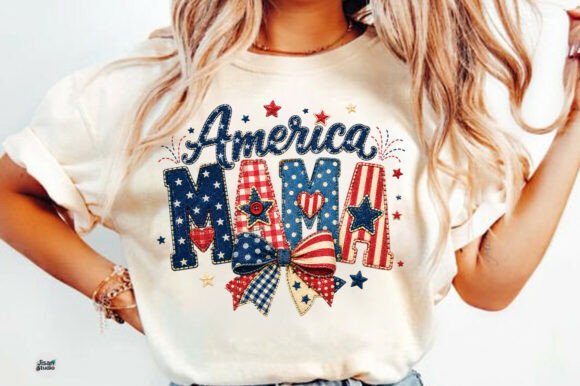 Unpacking the America Mama Patriotic PNG Design