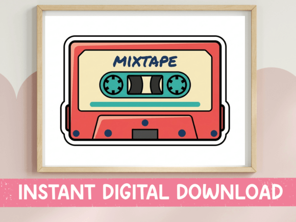 Unpacking the Mixtape Retro Cassette Design: Analog Charm for Modern Creations