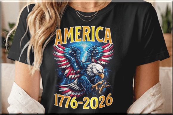 USA 250 Patriotic Eagle July 4 PNG SVG